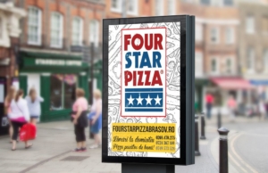 Vizual Four Star Pizza