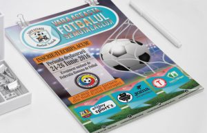 Flyer Prezentare - Campionat Fotbal Luceafarul Football Festival Cluj