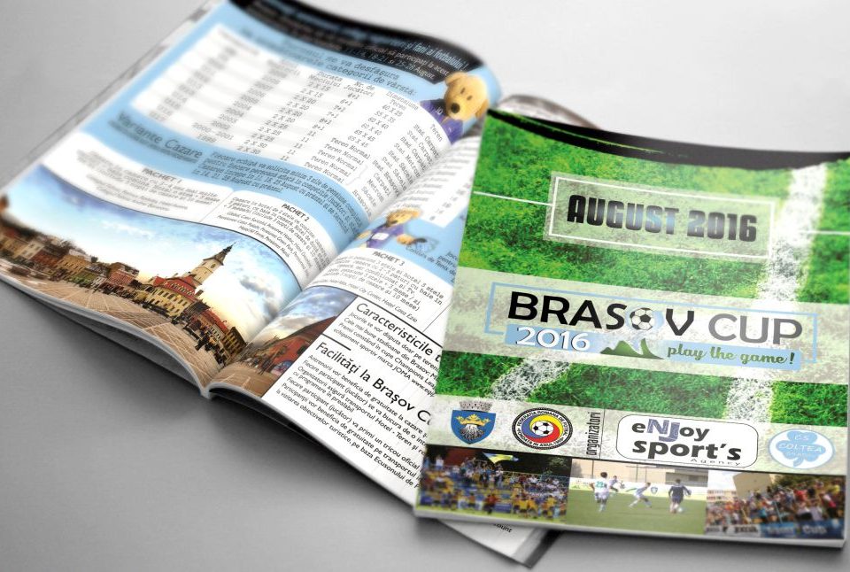 Grafica Revista Turneu Fotbal Brasov Cup 2016